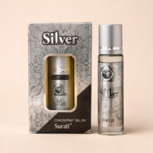 Silver Concentrated Roll-On Attar – Surati